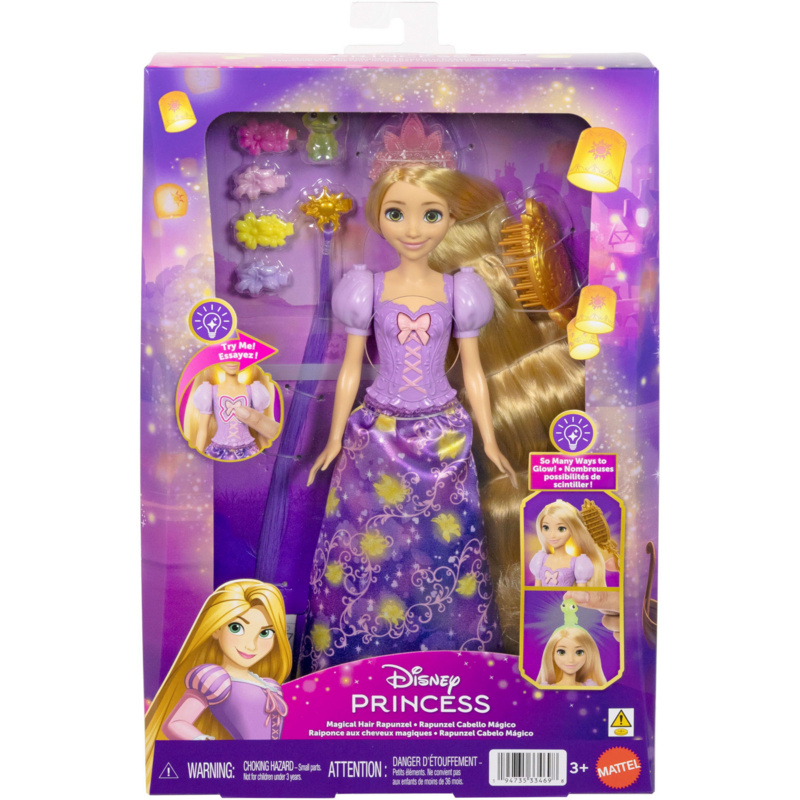 Mattel Disney Prinzessin Feature Rapunzel Puppe