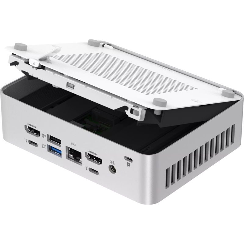 ASUS NUC 15 Pro Plus Kit RNUC15CRSU500002 Barebone, weiß, ohne Betriebssystem