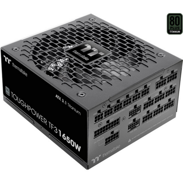 Thermaltake Toughpower TF3 1650W PC-Netzteil, schwarz