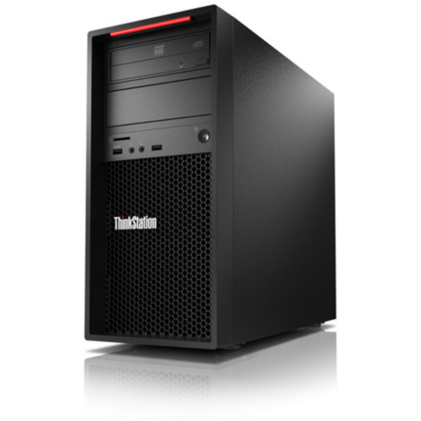 Lenovo ThinkStation P520c Generalüberholt PC-System, schwarz, Windows 11 Pro, Generalüberholt