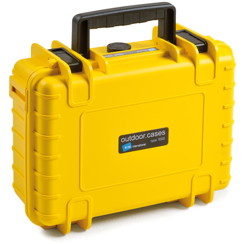 B&W outdoor.case Typ 1000 SI Koffer, gelb