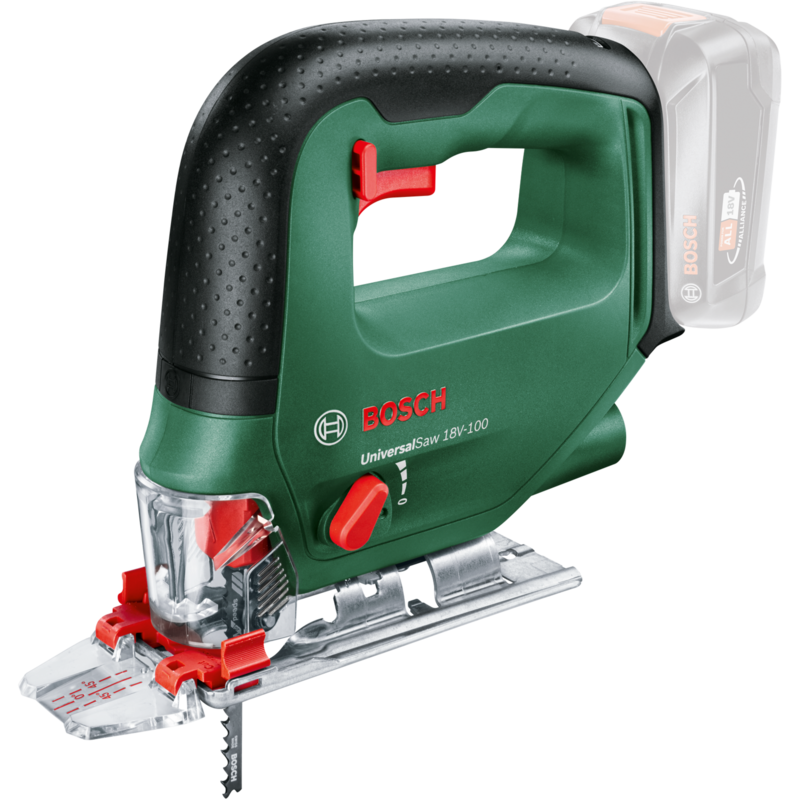 Bosch Heimwerken & Garten Akku-Stichsäge UniversalSaw 18V-100, grün, ohne Akku