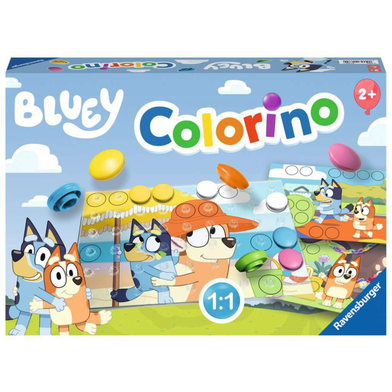 Ravensburger Bluey Colorino Lernspiel