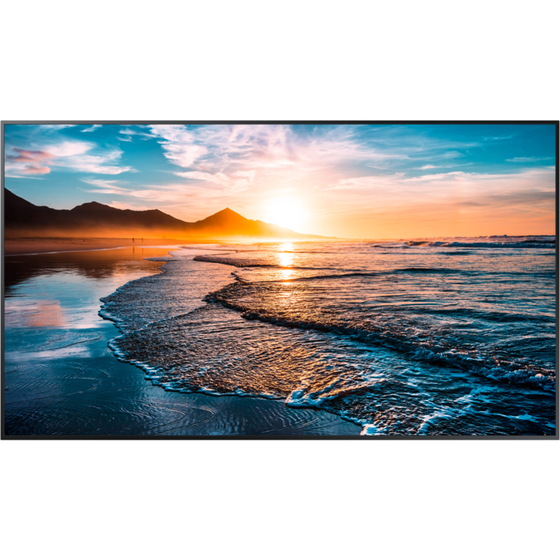 Samsung QB75C Public Display, schwarz, UltraHD/4K, WLAN, Bluetooth, HDMI