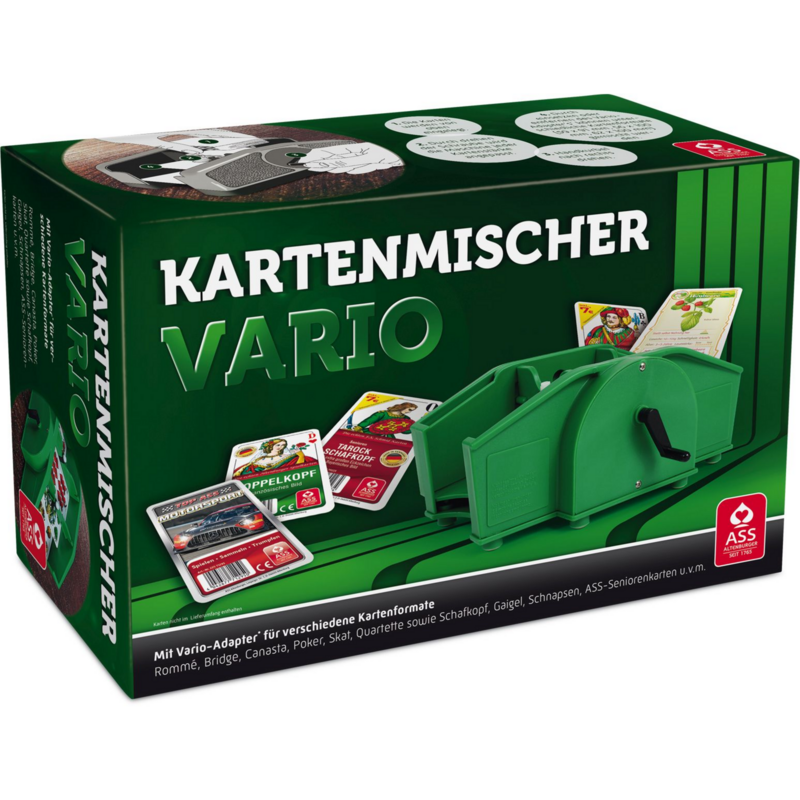 ASS Altenburger Kartenmischer Vario Mischmaschine