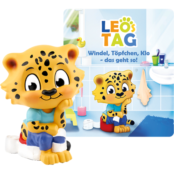 tonies Leos Tag - Windel, Töpfchen, Klo - das geht so! Spielfigur, Hörspiel mit