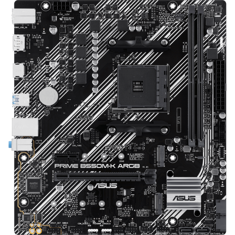 ASUS PRIME B550M-K ARGB Mainboard