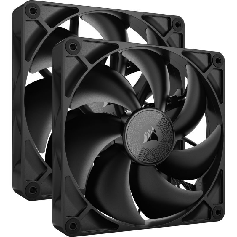 Corsair iCUE LINK RX140 Dual Gehäuselüfter, schwarz, 2er Pack