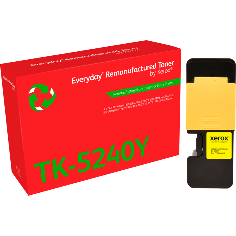 Xerox Everyday Toner gelb 006R04811, wiederaufbereitet, kompatibel zu Kyocera, Generalüberholt