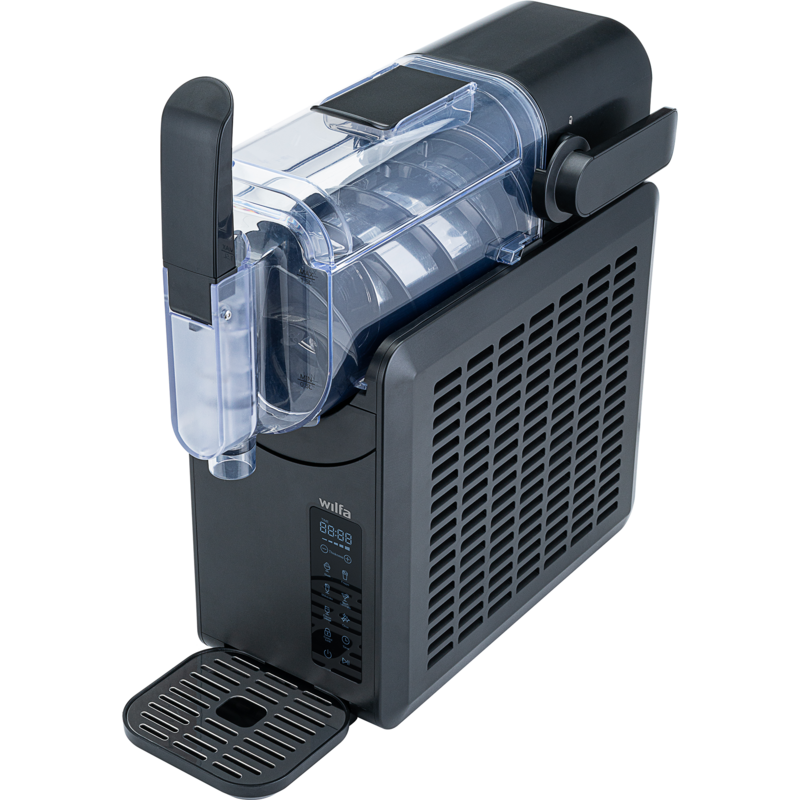 Wilfa Slush-Maschine ICY Eismaschine, schwarz, für 2.000ml Slush, 220 Watt