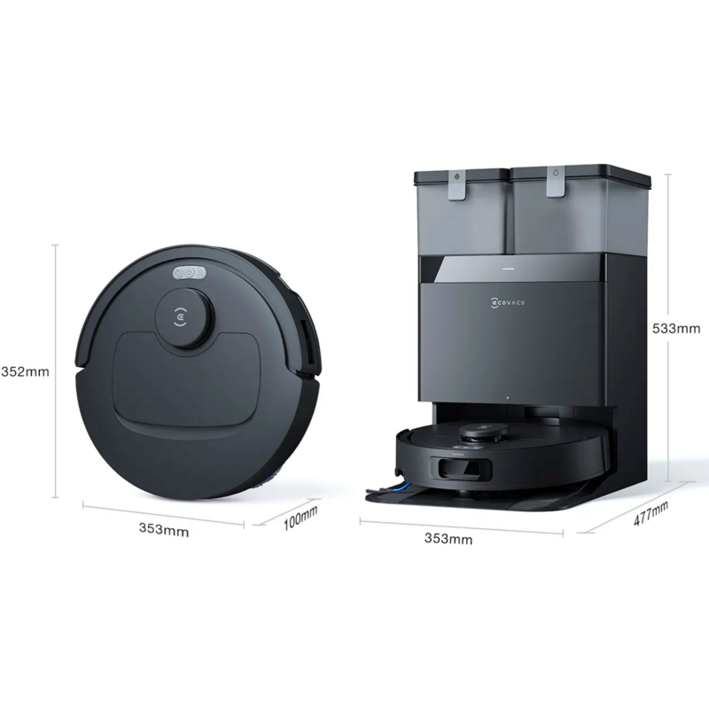 Ecovacs Deebot T30C (Gen2) Saugroboter, schwarz, inkl. Omni-Station, Gebraucht