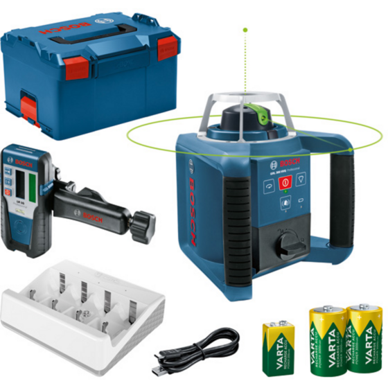 Bosch Professional Rotationslaser GRL 300 HVG Professional, mit Halterung