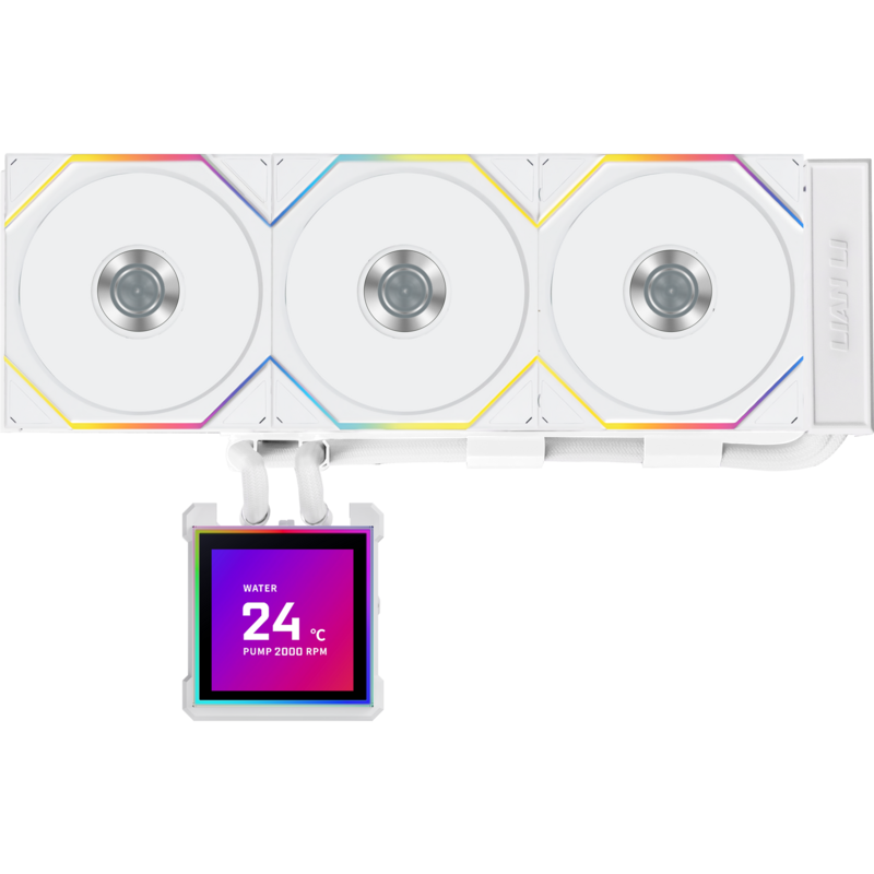 Lian Li HydroShift II LCD-S 360TL Wasserkühlung, weiß