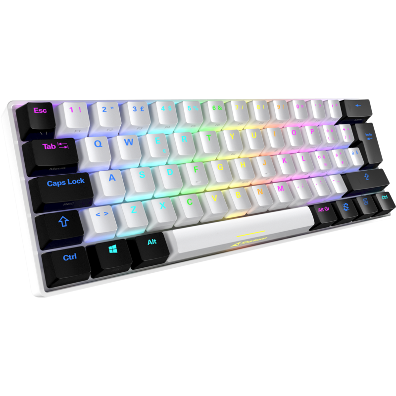 Sharkoon SKILLER SGK50 S4 Gaming-Tastatur, weiß