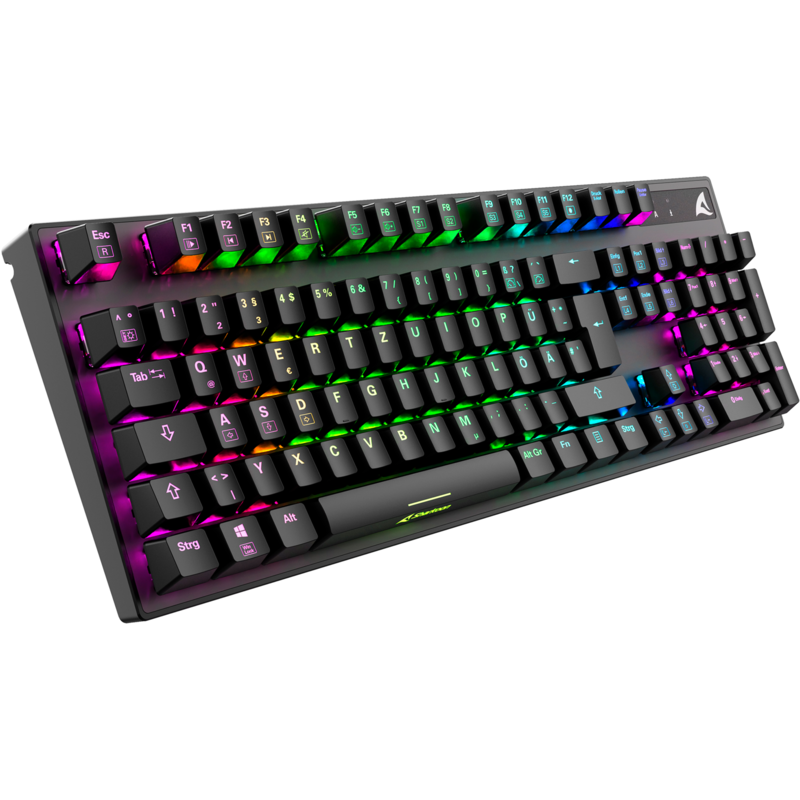 Sharkoon SKILLER SGK20 Gaming-Tastatur, schwarz, Gebraucht
