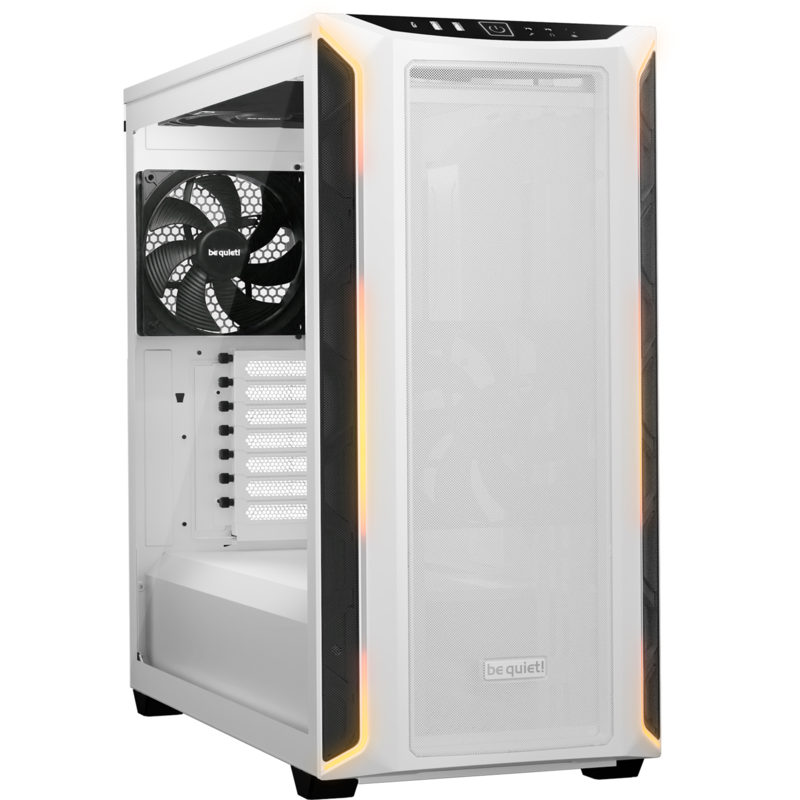 be quiet! SHADOW BASE 800 DX Tower-Gehäuse, weiß, Tempered Glass