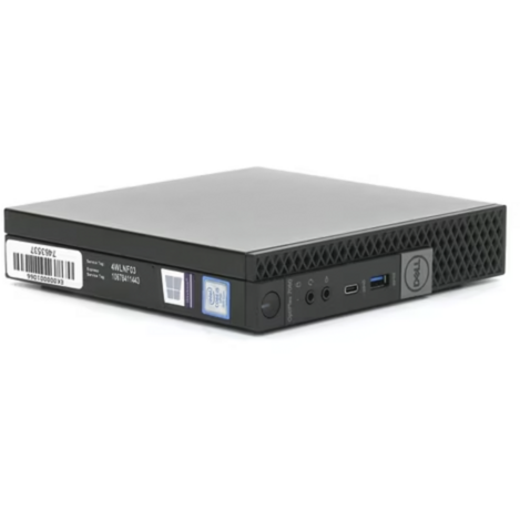 Dell OptiPlex 7060 Micro Generalüberholt Mini-PC, schwarz, Windows 11 Pro, Generalüberholt