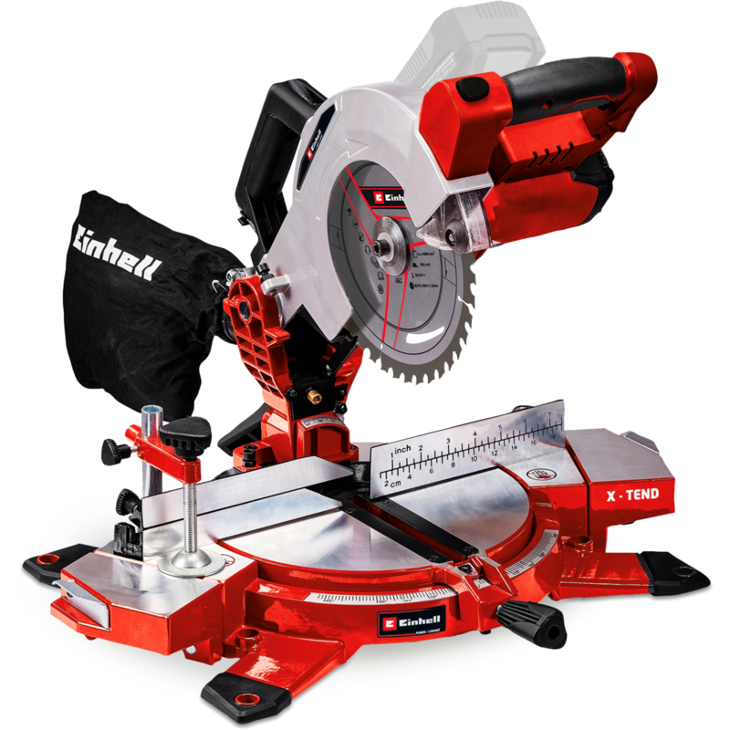 EINHELL Power X-Change Akku-Kapp-und Gehrungssäge TE-MS 18/210 Li-Solo, 18Volt