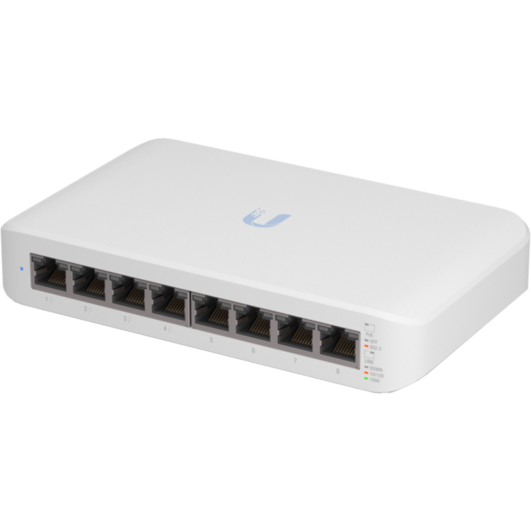 Ubiquiti USW-Lite-8-POE Switch, weiß