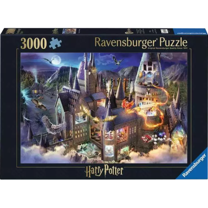 Ravensburger Puzzle Hogwarts Interior, 3000 Teile
