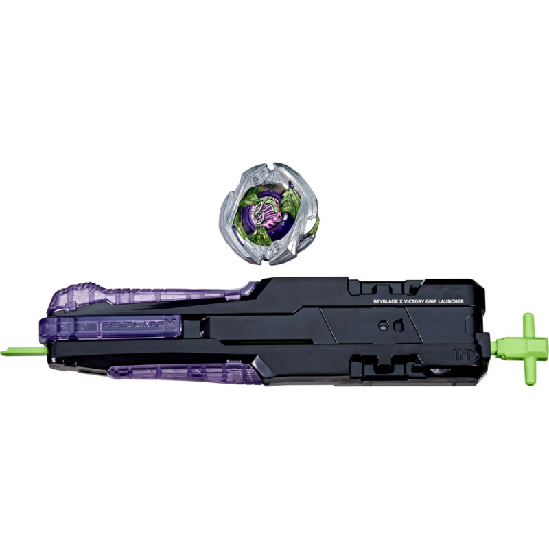 Hasbro Beyblade X Victory Grip Starter Set mit Starter und Kreisel