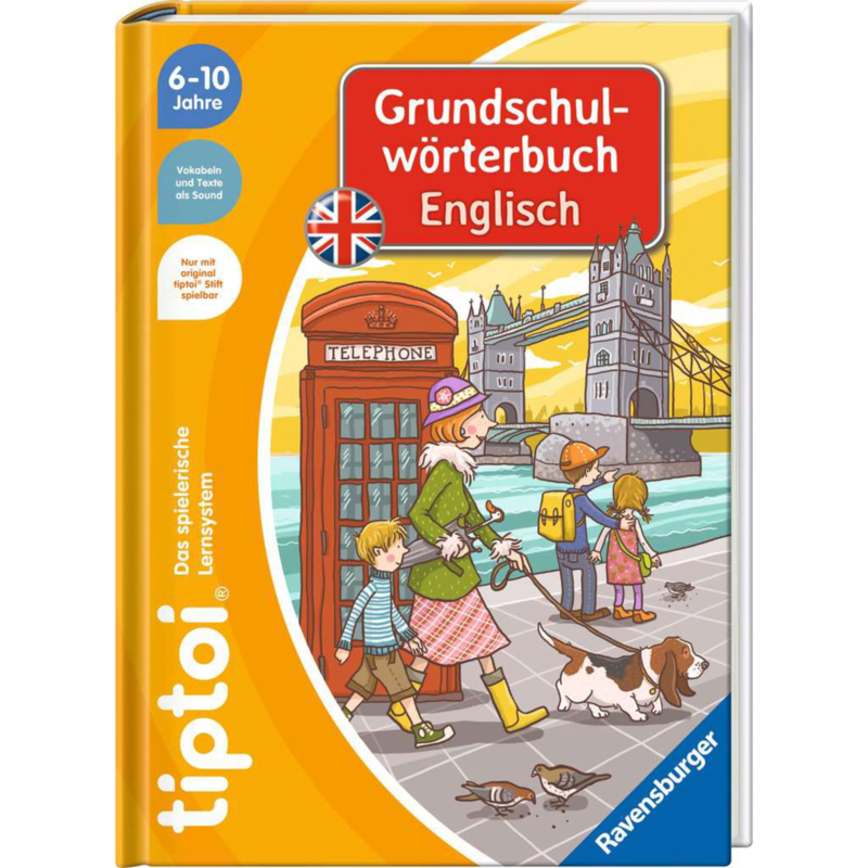Ravensburger tiptoi Grundschulwörterbuch Englisch Lernbuch