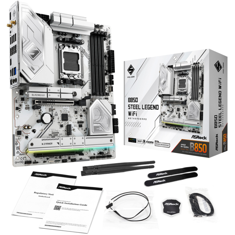 ASRock B850 Steel Legend WiFi Mainboard