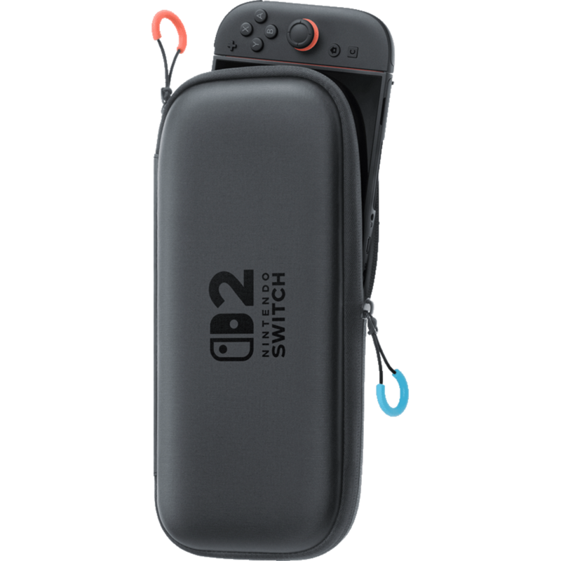 Nintendo Switch 2-Tasche & -Schutzfolie, schwarz