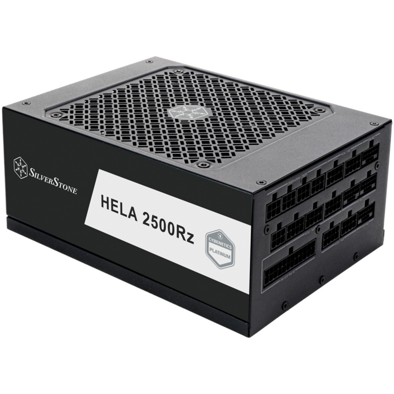 SilverStone HELA 2500R PC-Netzteil, schwarz, 4x 12-Pin High Power GPU, 7x PCIe