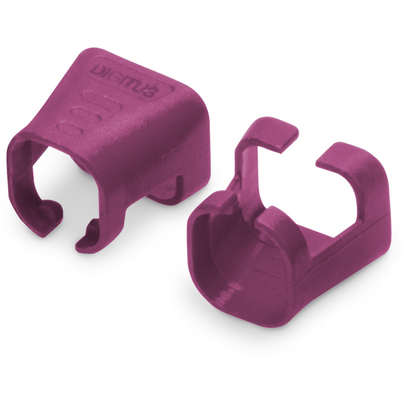 Digitus Farbclips für Patchkabel - Magenta Abdeckung, magenta
