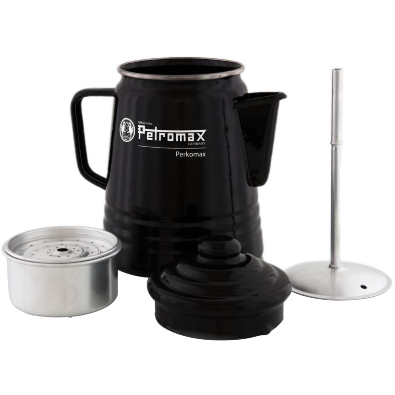 Petromax Perkomax Perkolator per-9-s Kaffeebereiter, schwarz