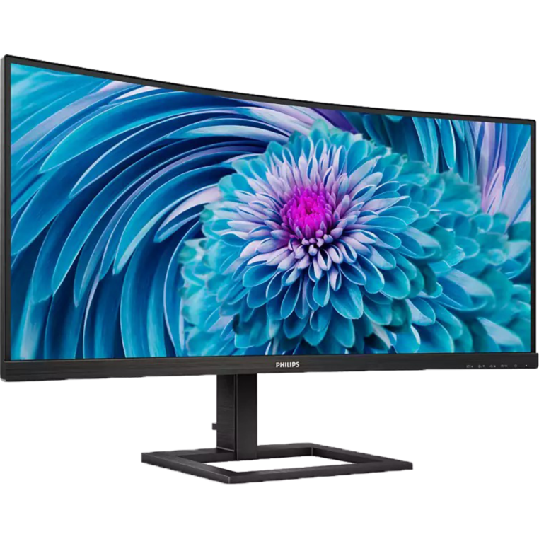 Philips 346E2CUAE/00 LED-Monitor, schwarz, WQHD, VA, AMD Free-Sync