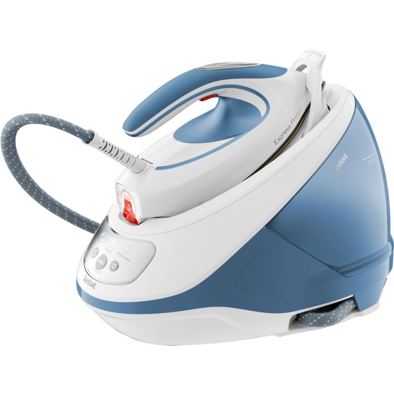 Tefal Express Protect SV 9202 Dampfbügelstation, weiß/blau