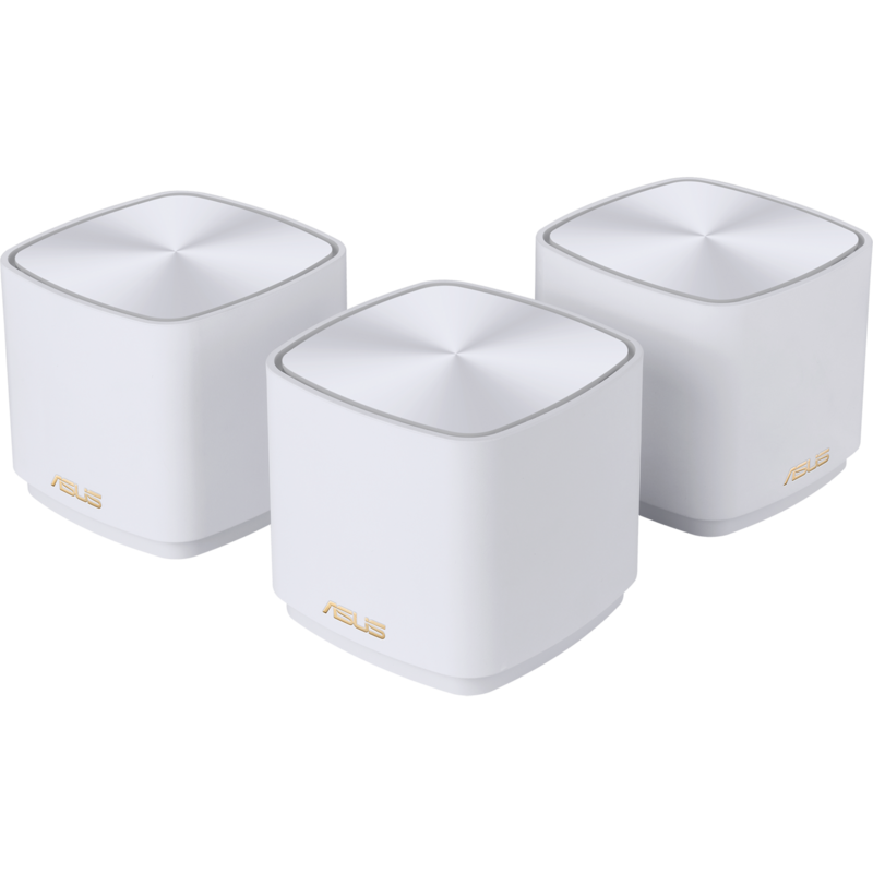 ASUS ZenWiFi XD4 Plus AX1800 3er Mesh Router, weiß, 3 Geräte
