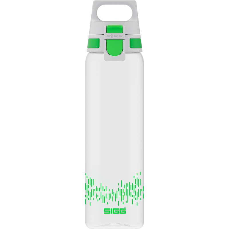 SIGG Trinkflasche Total Clear One MyPlanet "Green" 0,75L, transparent/hellgrün