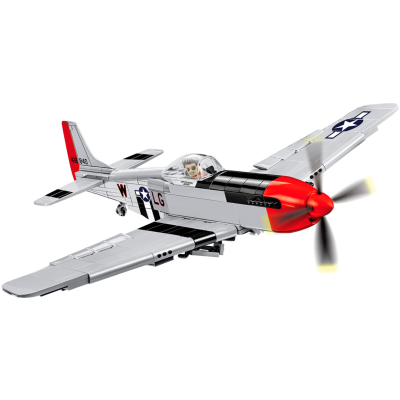 COBI Top Gun Maverick P51D Mustang Konstruktionsspielzeug, Maßstab 1:32
