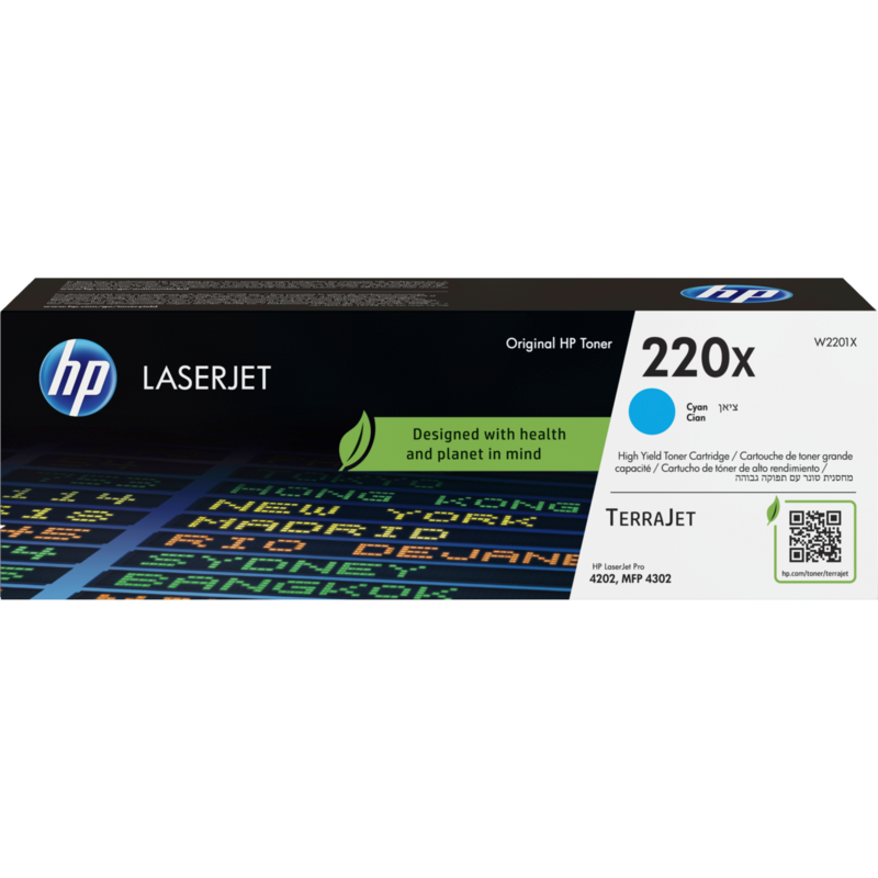 HP Toner cyan 220X