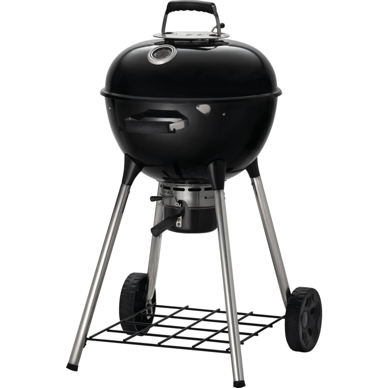 Napoleon Holzkohle Kugelgrill NK18K-LEG-3 Grill, schwarz, Ø 47cm