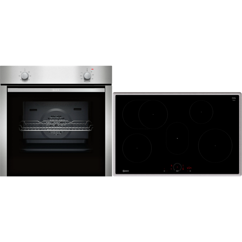 Neff BX18I Backofen-Set, edelstahl