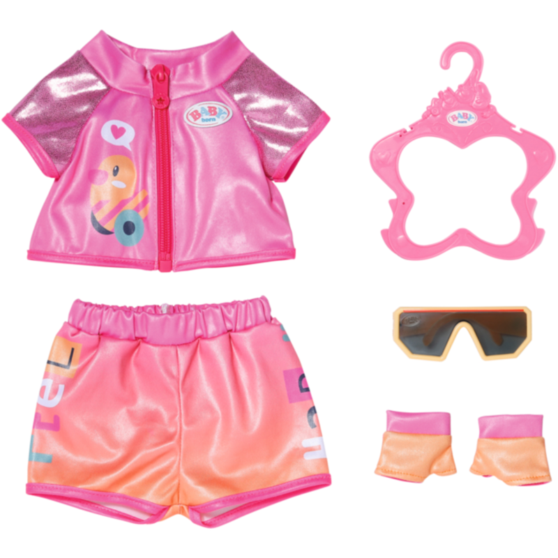 ZAPF Creation BABY born Fahrrad Outfit 43cm Puppenzubehör