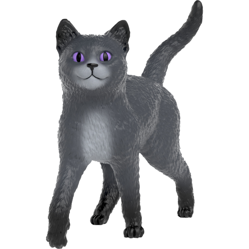 Schleich Die Schule der magischen Tiere - Karajan der Kater Spielfigur