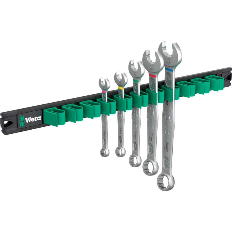 Wera 9641 Magnetleiste 6003 Joker 2, 5-teilig Schraubenschlüssel