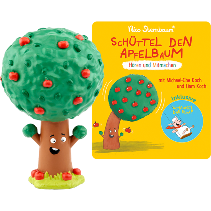 tonies Schüttel den Apfelbaum & Schaukel das Schaf Spielfigur, Hörspiel