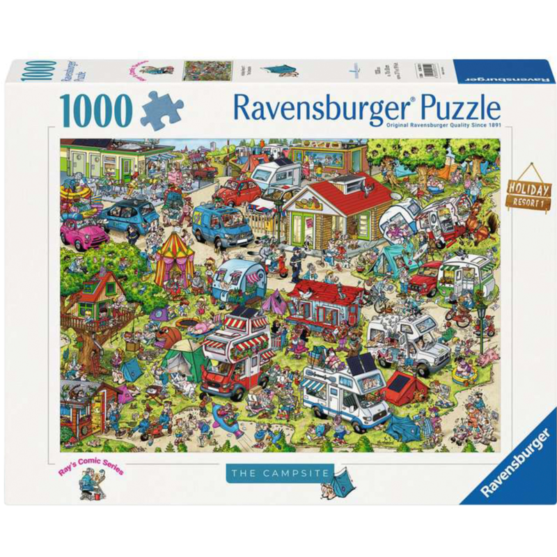 Ravensburger The Campsite Puzzle, 1000 Teile