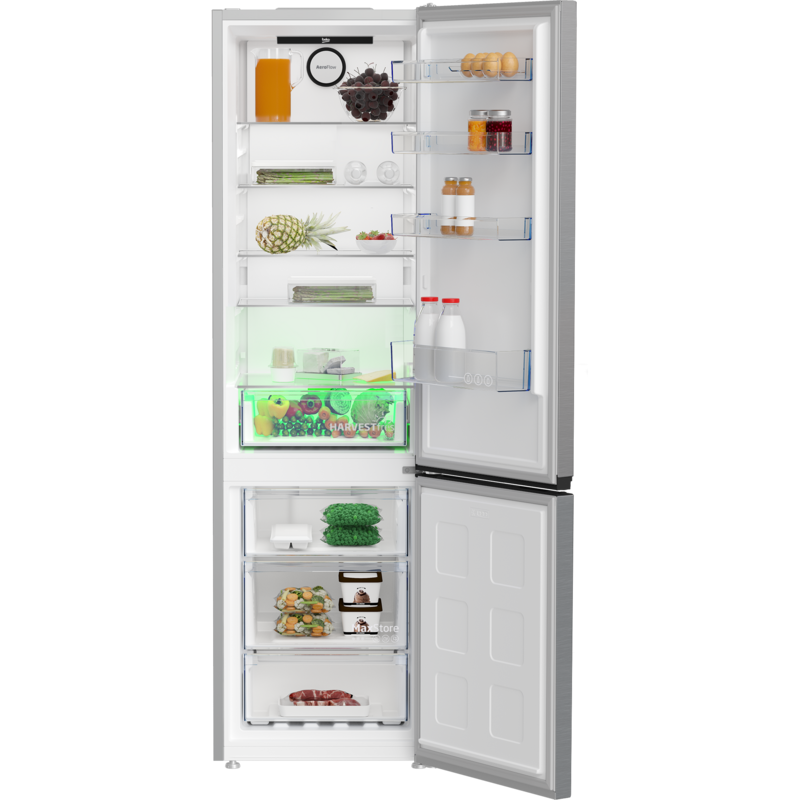 BEKO B5RCNA406HXB1 Kühl-/Gefrierkombination, edelstahl