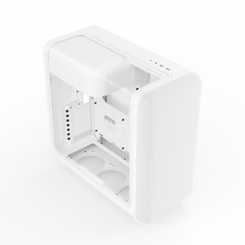 HYTE X50 Tower-Gehäuse, weiß, Tempered Glass