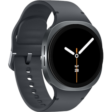 Samsung Galaxy Watch8 Smartwatch, grau, 40 mm, LTE, Sport Band S/M