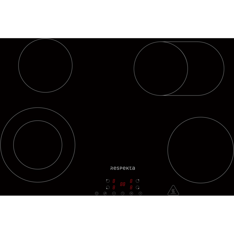 Respekta ASET121M7700 Herdset, schwarz