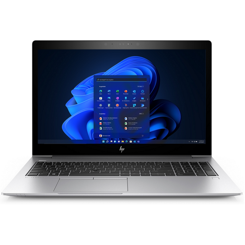 HP EliteBook 850 G8 Generalüberholt Notebook, 15,6", Full HD, Intel Core i5-1145G7, Microsoft Windows, SSD, 16GB RAM, Generalüberholt