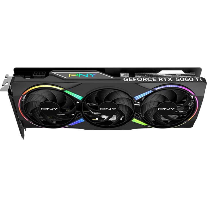 PNY GeForce RTX 5060 Ti ARGB OC 8GB Grafikkarte, DLSS 4, 3x DisplayPort, 1x HDMI